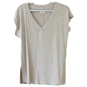Lou & Grey Comfy V-Neck Slouch Tee